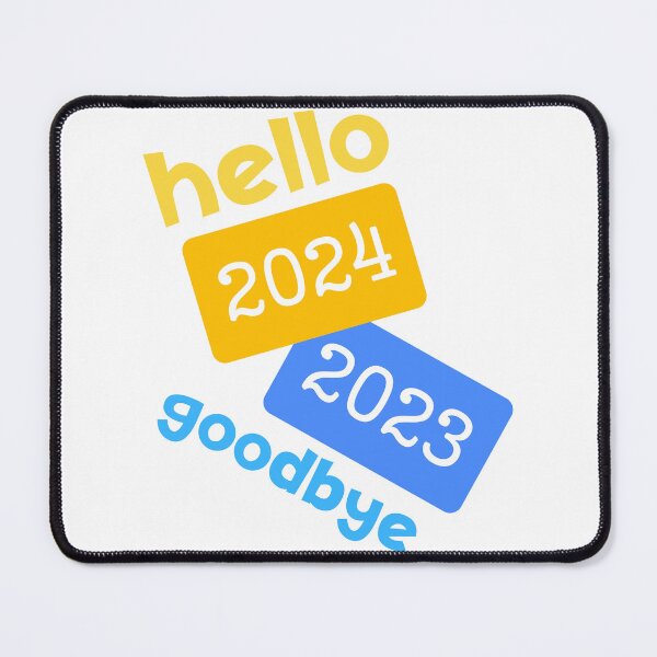 Item preview, Goodbye 2023 Hello 2024 designed and sold by ArtisShops.