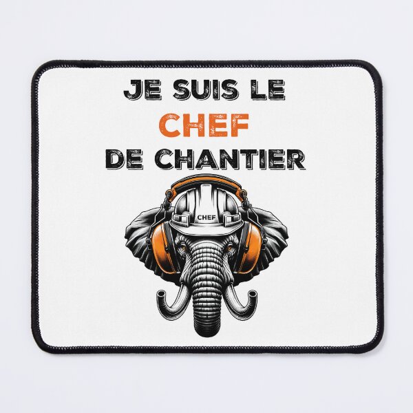 Item preview,  I am the elephant construction site manager designed and sold by YANNISQ49.