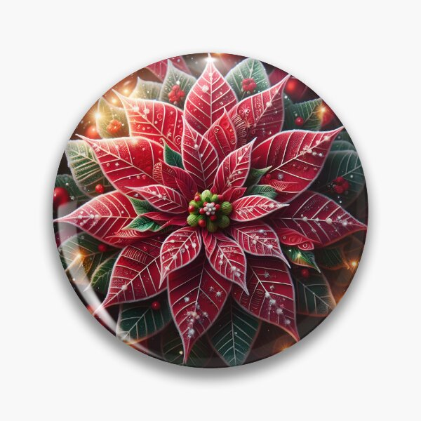 Item preview, Red & Green Elegance: Unveiling Christmas' Dazzling Secrets designed and sold by AI-Only Creations.