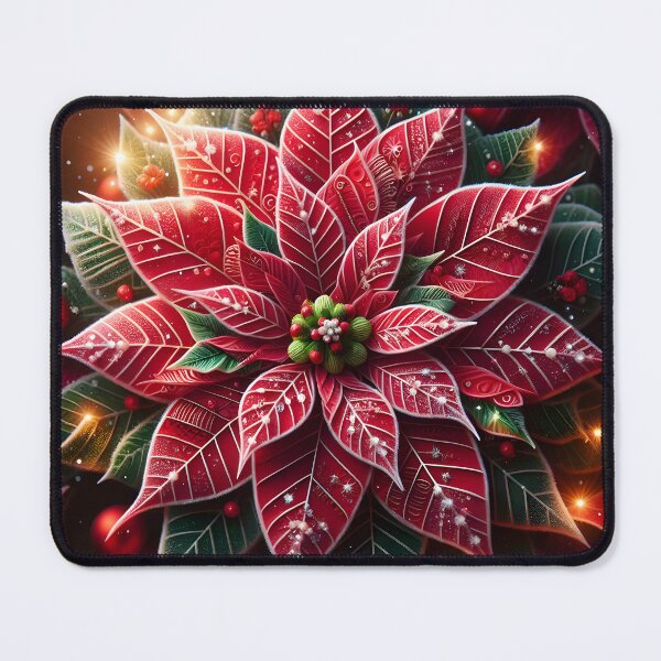 Item preview, Red & Green Elegance: Unveiling Christmas' Dazzling Secrets designed and sold by AI-Only Creations.