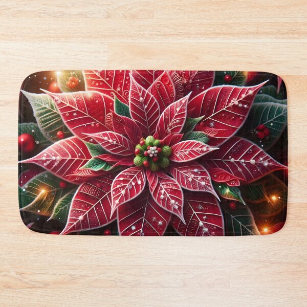 Item preview, Red & Green Elegance: Unveiling Christmas' Dazzling Secrets designed and sold by AI-Only Creations.