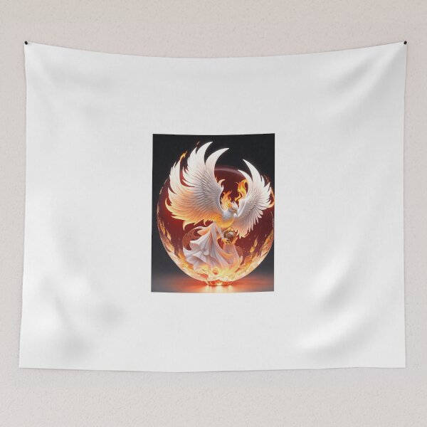Item preview, Phoenix with white feathers designed and sold by KilianSzmid.
