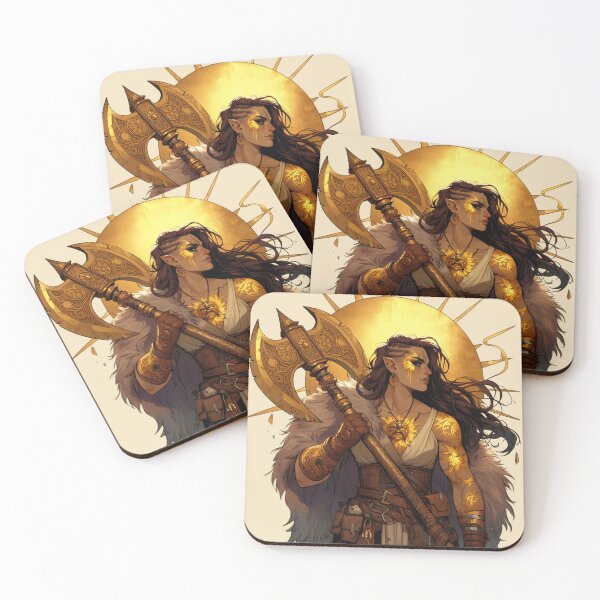 Item preview, Barbarian Paladin Sun Worshipper designed and sold by DragonsPetals.