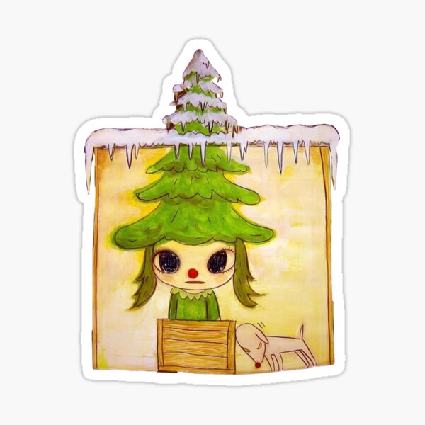 Item preview, Yoshitomo Nara Christmas designed and sold by Juana S.