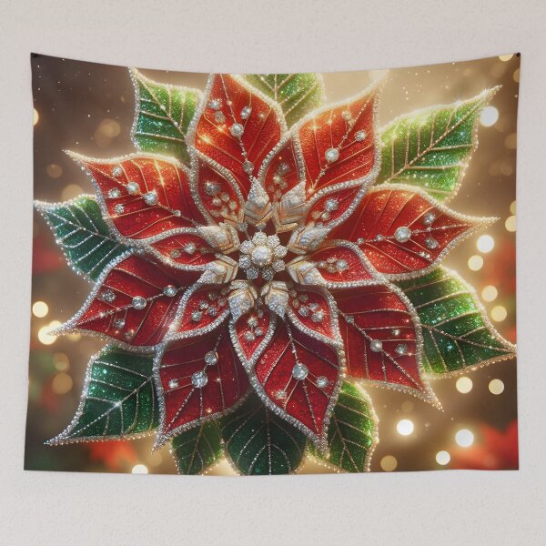 Item preview, Spellbound Splendor: The Radiance of Festive Diamonds designed and sold by AI-Only Creations.