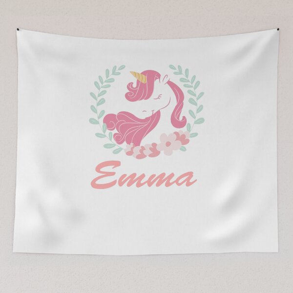 Item preview, My Name is Emma Unicorn T-Shirt designed and sold by Barnissim.