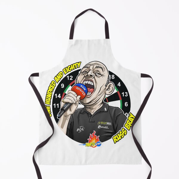 Item preview, Caricatura Russ Bray, by Darts Attack designed and sold by Squiz Art.