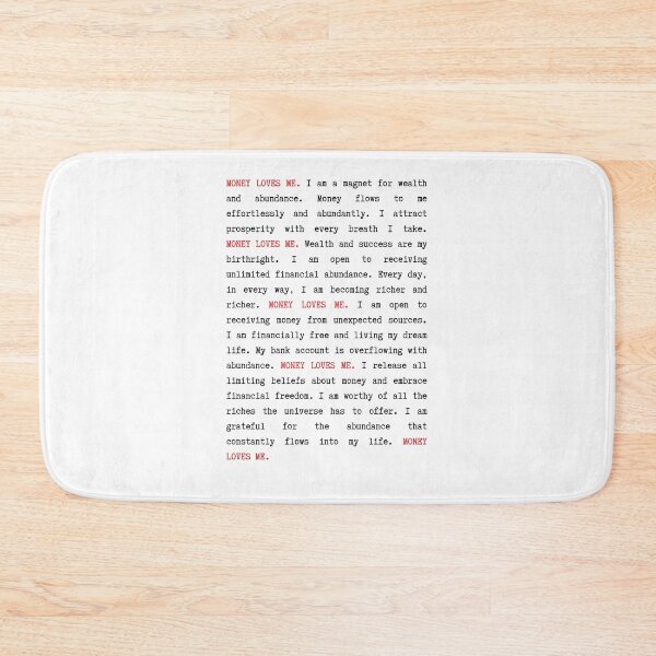 Item preview, Money affirmations designed and sold by S-and-W-4ever.