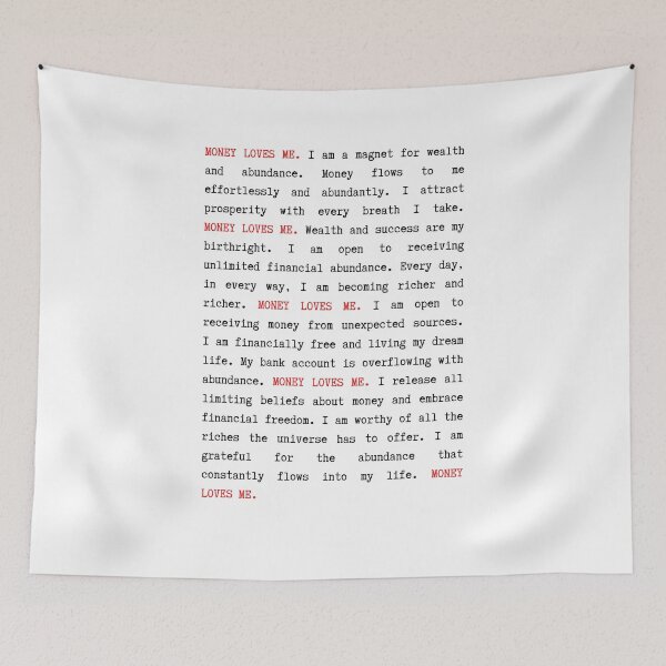 Item preview, Money affirmations designed and sold by S-and-W-4ever.