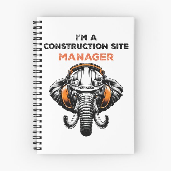 Item preview, I am an elephant construction site manager designed and sold by YANNISQ49.