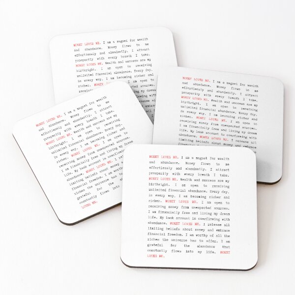Item preview, Money affirmations designed and sold by S-and-W-4ever.