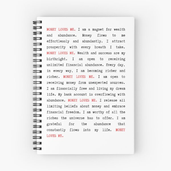 Item preview, Money affirmations designed and sold by S-and-W-4ever.