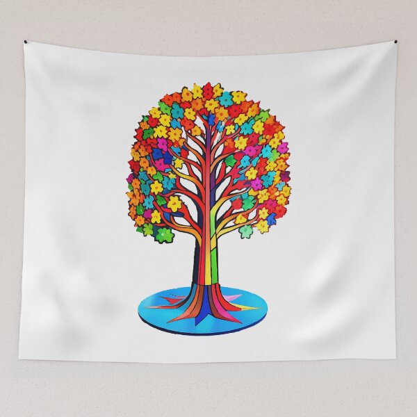 Item preview, Immerse Yourself in Creative Exploration with Our 'Color Your Own Tree' Interactive Design Concept designed and sold by Attire mukashaf.