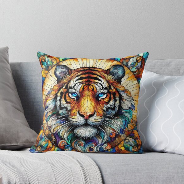 Artikelvorschau, Buntglas-Tiger entworfen und verkauft von JinxMallory.