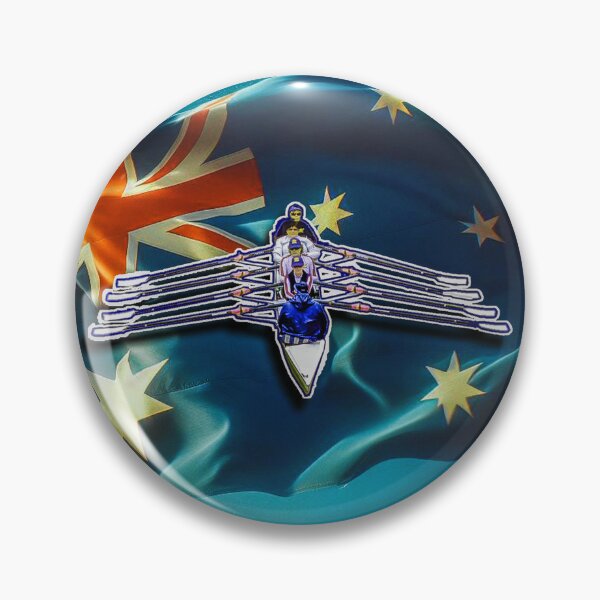 Item preview, Rowers Rowing on Australian Flag designed and sold by Michael van der Hoorn.