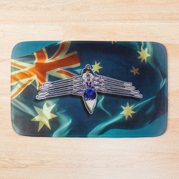 Item preview, Rowers Rowing on Australian Flag designed and sold by Michael van der Hoorn.