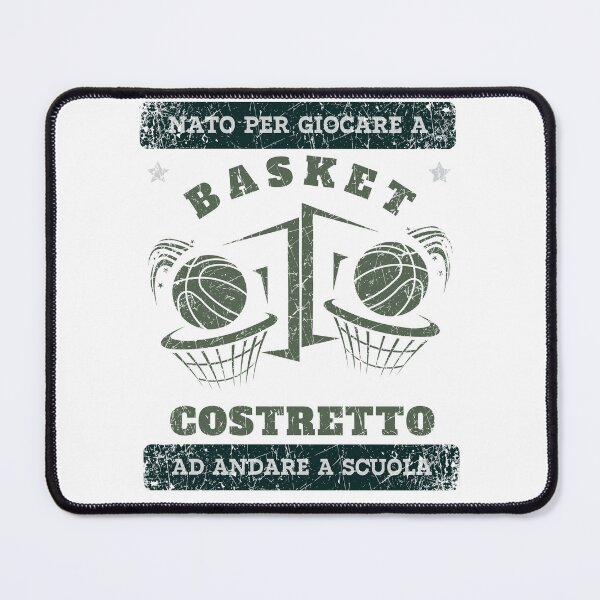 Item preview, Nato per giocare a basket costretto ad andare a scuola designed and sold by KAYDEE01212 ✨.