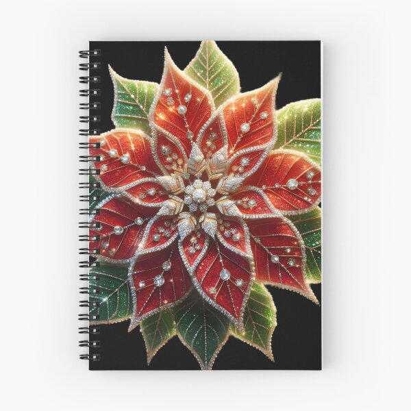 Item preview, Koch Snowflake Wonders: Gleaming Christmas Magic Unveiled designed and sold by AI-Only Creations.