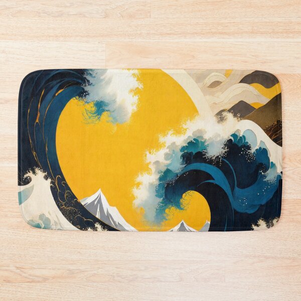 Item preview, Waves like mountains designed and sold by Aimaker.