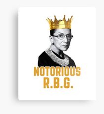 Notorious RBG Metal Print
