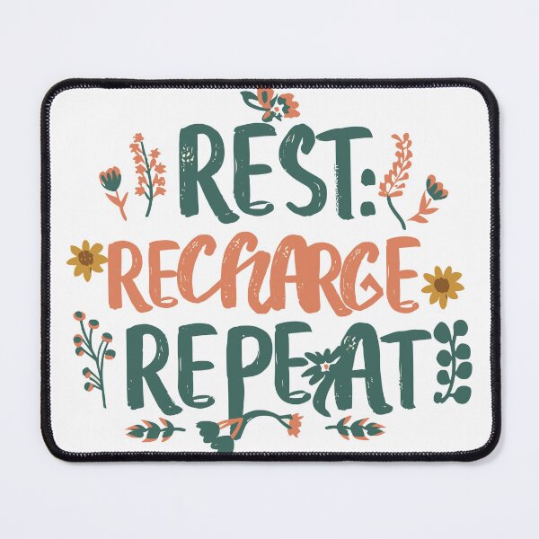 Item preview, Rest Recharge Repeat 2 designed and sold by HahaHandlesHub.