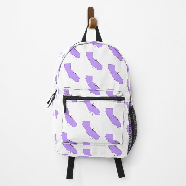 Item preview, Califonia Is My Home | Purple Home State Outline -  designed and sold by PurpleLoveStore.