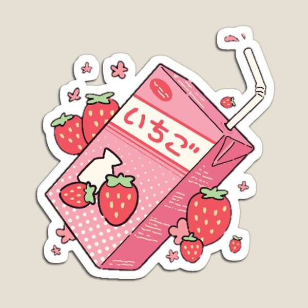 Item preview, Cute Strawberry Milk designed and sold by arisparklefarts.