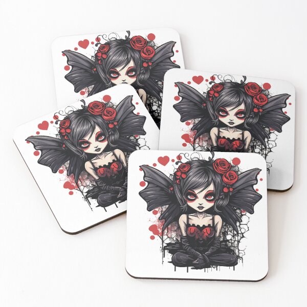 Item preview, Gothic Rose Fairy designed and sold by Driftwood Spirits.