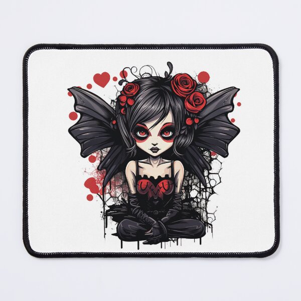 Item preview, Gothic Rose Fairy designed and sold by Driftwood Spirits.
