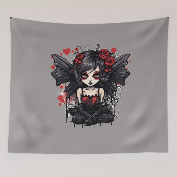 Item preview, Gothic Rose Fairy designed and sold by Driftwood Spirits.