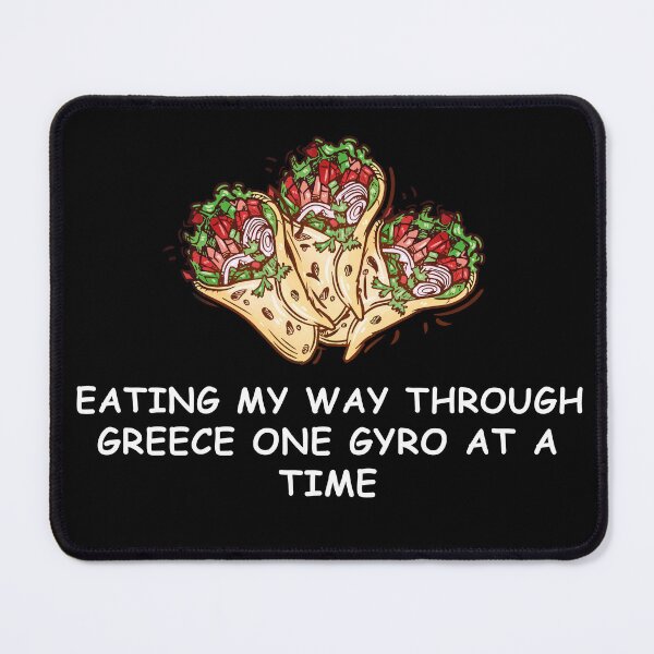 Item preview, Gyro - Greece greek food funny design  designed and sold by wholigans.