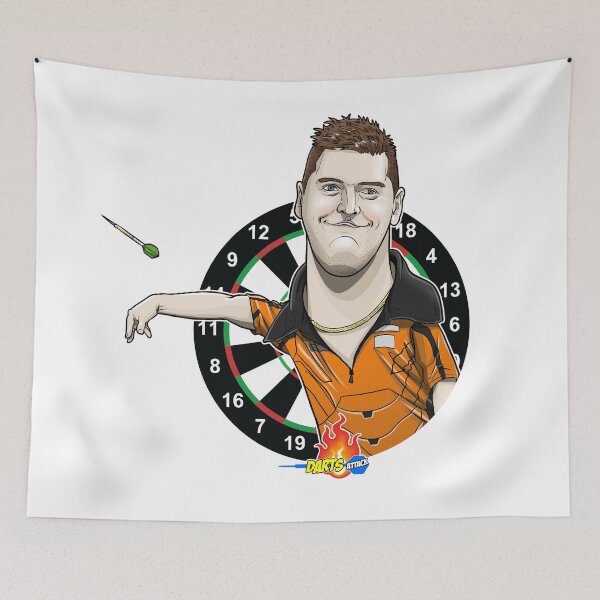Item preview, Caricatura Daryl Gurney, by Darts Attack designed and sold by Squiz Art.
