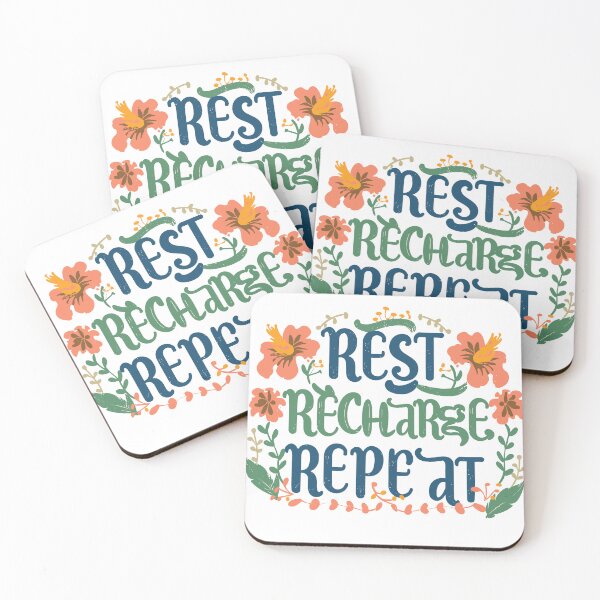 Item preview,  Rest Recharge Repeat 4 designed and sold by HahaHandlesHub.