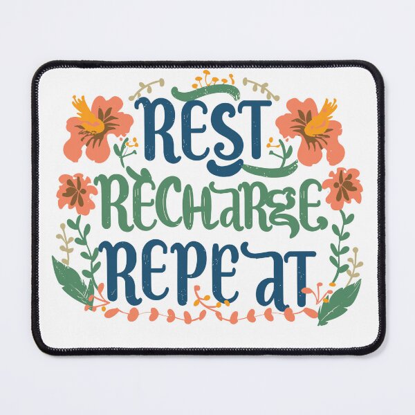 Item preview, Rest Recharge Repeat 4 designed and sold by HahaHandlesHub.