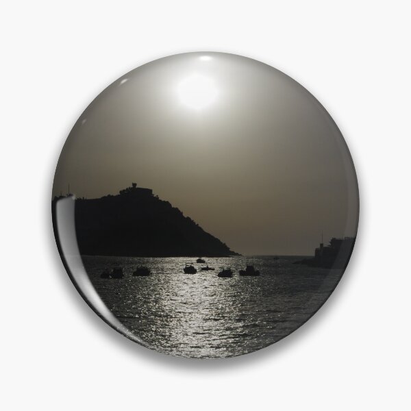 Item preview, NIGHT FALLS OVER THE SEA IN LA CONCHA BEACH designed and sold by camyss23.