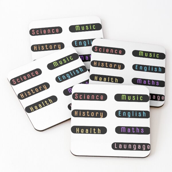 Item preview, Subject labels designed and sold by Slow-snail9.