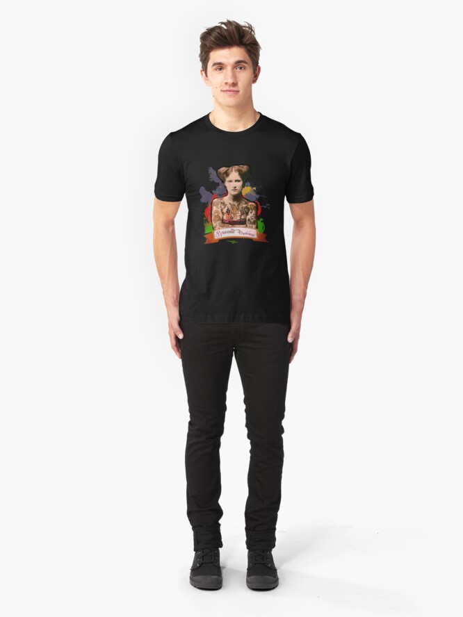 Alternate view of Princess Christina (The Tattooed lady) - The Britannia Panopticon Slim Fit T-Shirt