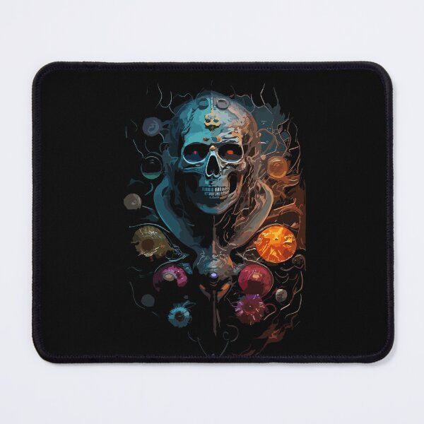 Item preview, Skull in blue designed and sold by JimmySom.
