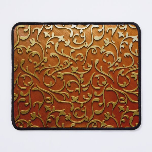 Item preview, Arabic gold flower designed and sold by foxxya.