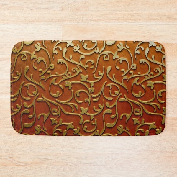 Item preview, Arabic gold flower designed and sold by foxxya.