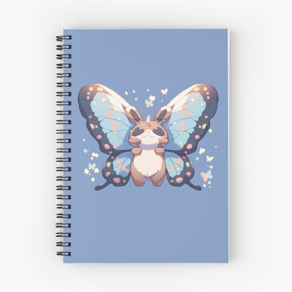 Item preview, Cute Chibi Adorable Moth Smiling Fairy - Shiny Sparkles designed and sold by ArtstyleAlchemy.
