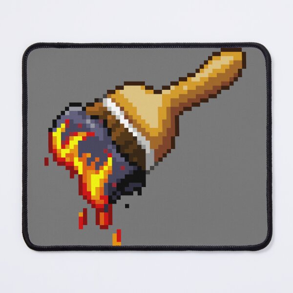 Item preview, Neopet Fire, Fire, Your Pants On Fire Paint Brush Pixel Art designed and sold by AyrosArts.