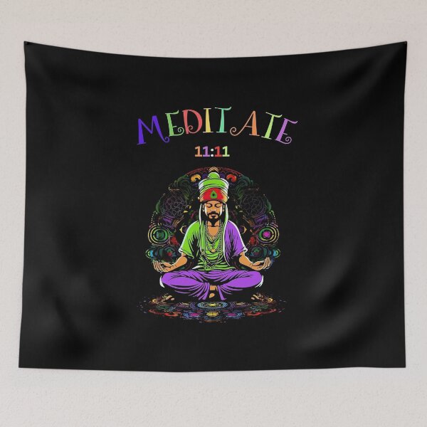 Item preview, 11:11 Swami Meditation  designed and sold by JD72shirtshop.