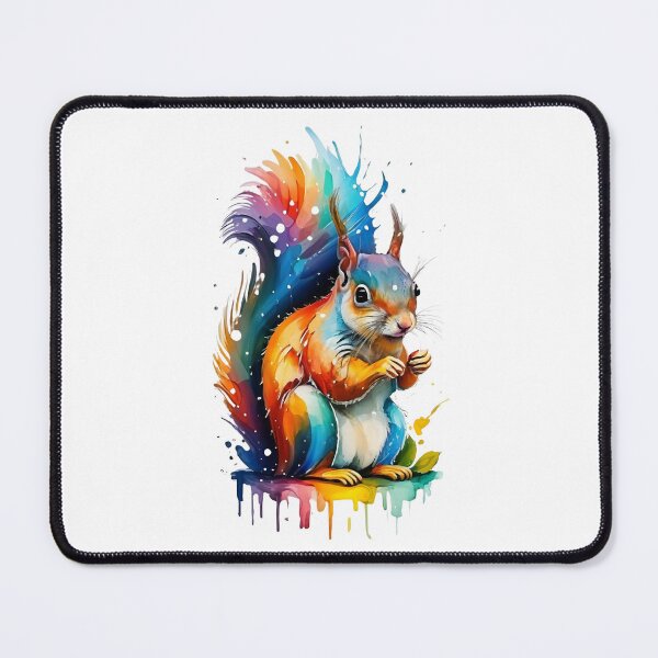 Item preview, Eastern Gray Squirrel Watercolor Painting designed and sold by StefanSchmitArt.