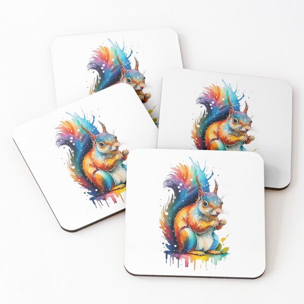 Item preview, Eastern Gray Squirrel Watercolor Painting designed and sold by StefanSchmitArt.
