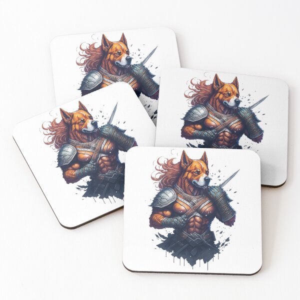 Item preview, Dog Warrior | Loyal Guardian | True Friend | InkSorcerer designed and sold by InkSorcerer.