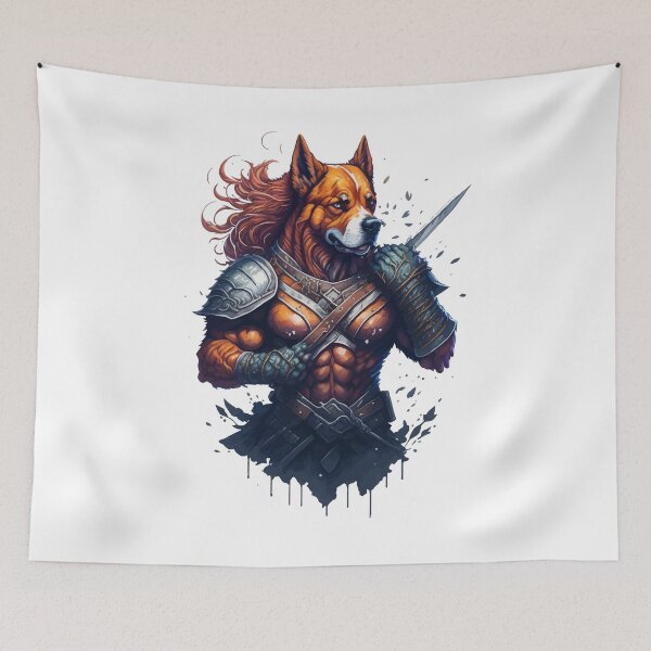Item preview, Dog Warrior | Loyal Guardian | True Friend | InkSorcerer designed and sold by InkSorcerer.