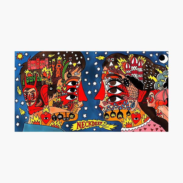Item preview, Neck Deep Life's Not Out To Get You Rare Flag Design designed and sold by Forever Valentine's.