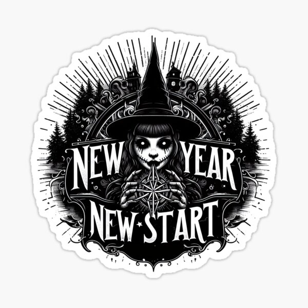 New Year Inspirational Stickers - www.