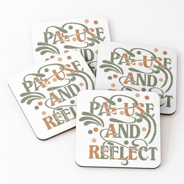 Item preview, Pause and Reflect 5 designed and sold by HahaHandlesHub.